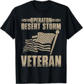 Veteran Shirt Operation Desert Storm Tees Men Women Usa