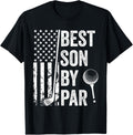 Best Son By Par Usa Flag Golf Golfing Son