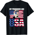 My Pronouns Are Usa Donald Trump Patriotic 4Th Of July