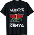 Kenyan American Patriot Usa Grown Kenya Us Flag