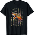 Speckled Brook Trout American Flag Fishing
