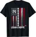 Baseball American Flag Logan Ohoppe Los Angeles Baseball