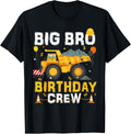 Big Brother Birthday Crew Matching Construction Birthday Boy Design 27