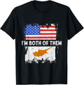 Cyprus Flag Im Both Of Them Usa America Cypriot Pride