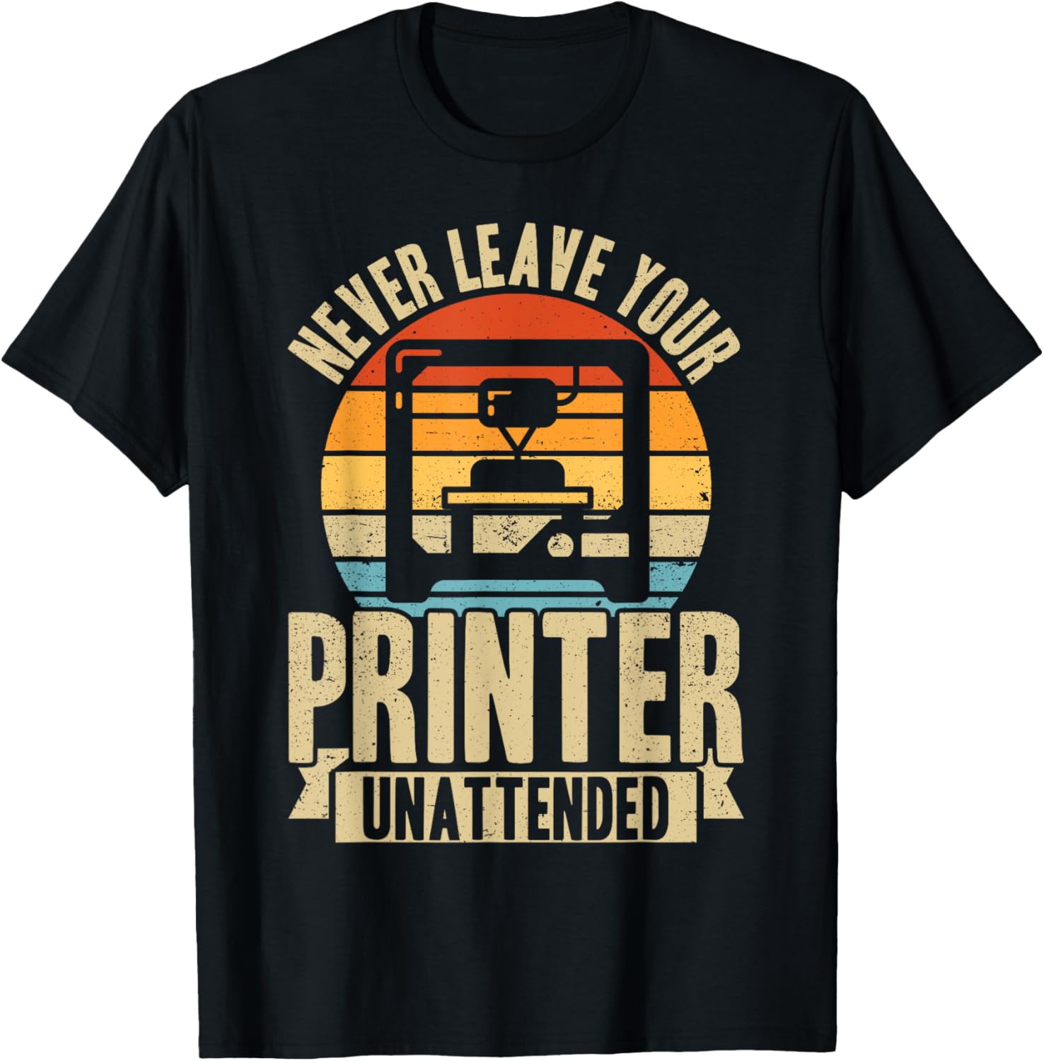 Never Leave Your Printer Unattended 3D Printing Retro