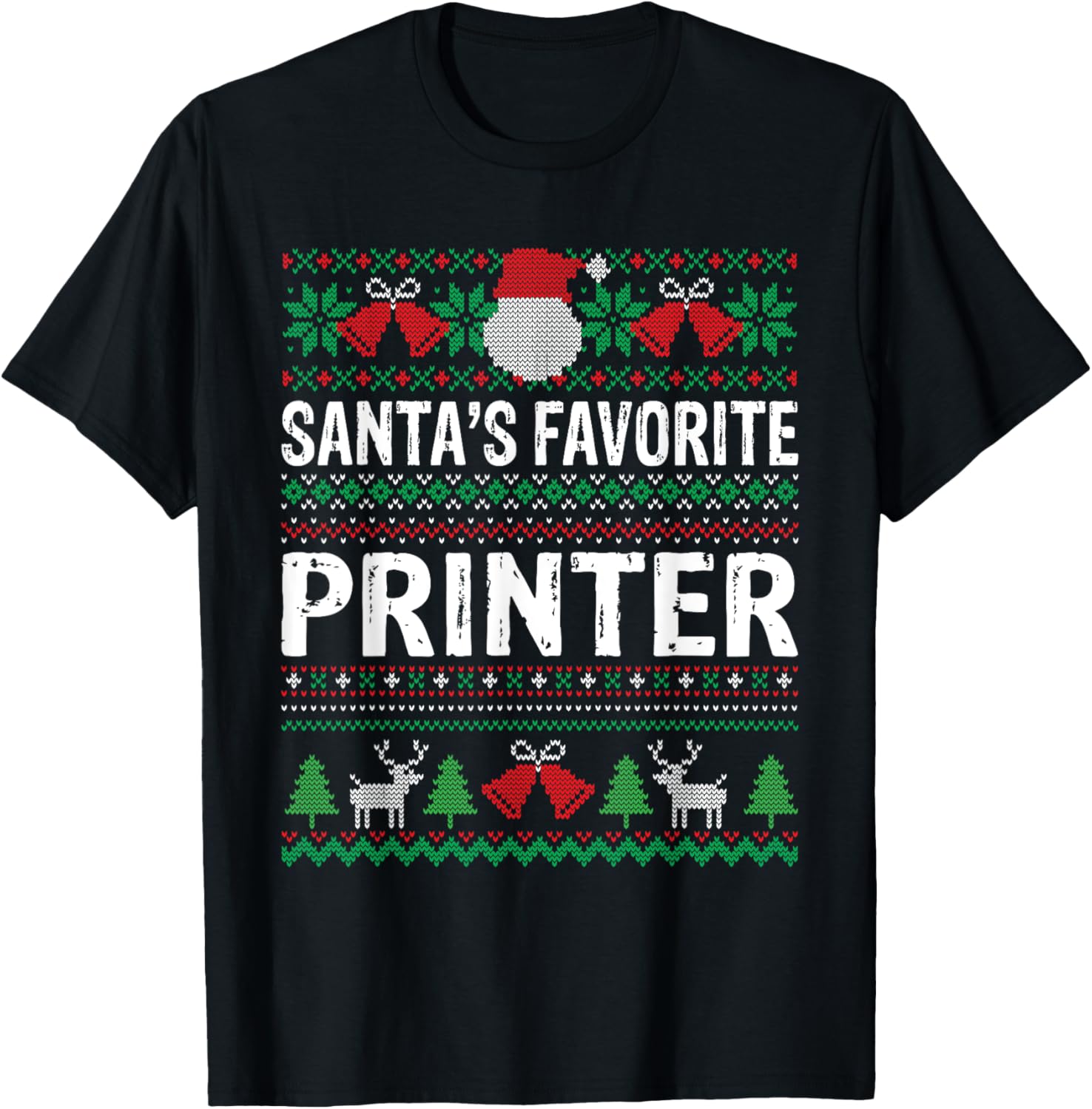 Printer Christmas Santas Favorite Printer Xmas