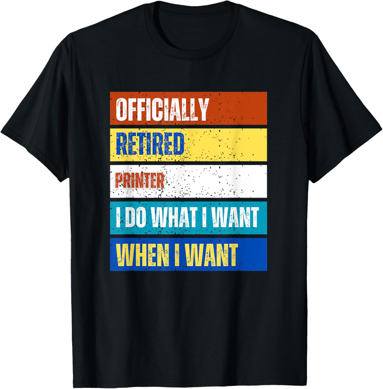 Retired Printer Retirement Funny Retired Printer