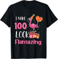 I Make 100 Look Flamazing 100Th Bday Flamingo 100Th Birthday