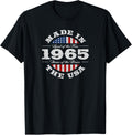 60 Year Old Patriotic American Usa Flag 1965 60Th Birthday