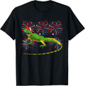 Lizard 4Th Of July American Flag Fireworks Costume Animal