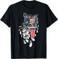 Owl 4Th Of July Owl Wearing American Flag Glasses Owl