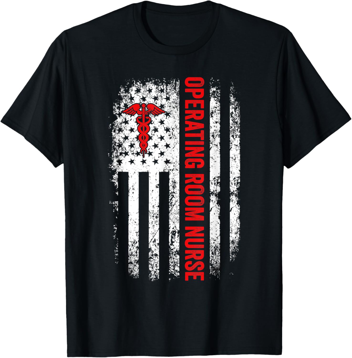 American Flag Nurse Operating Room Nurse Or Funny Nursing
