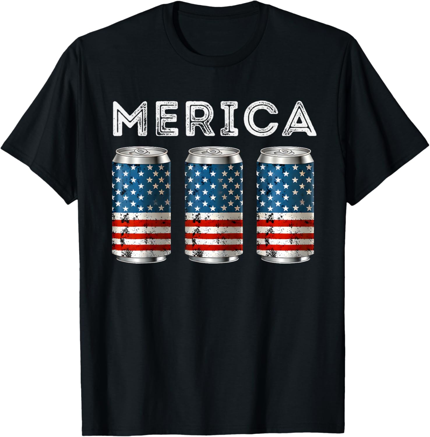 Funny 4Th Of July Beer Loving Dad Drinking Men Usa Flag