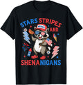 Stars Stripes And Shenanigans Usa Funny Raccoon 4Th Of July