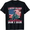 These Color Dont Run American Flag