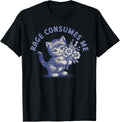 Rage Consumes Me Funny Meme Cat Mental Health Awareness