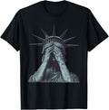 Statue Of Liberty Weeping Distressed Cry America Statue Usa
