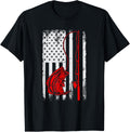 American Flag Fishing Rod Bass Fishing Vintage Fisherman
