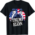 Trump And Elon 2024 Presidential Election American Flag