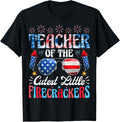 Teacher Of The Cutest Little Firecrackers Usa 4Th Of July