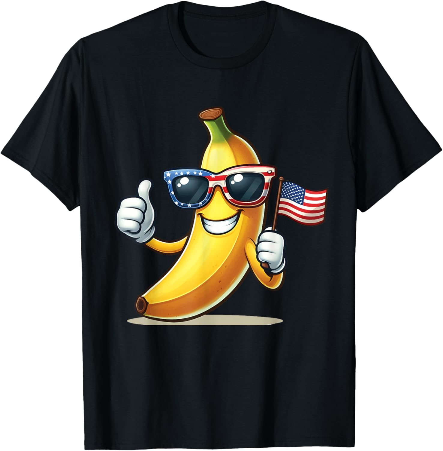 Patriotic Banana 4Th Of July American Flag Usa Sunglasses