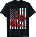 American Flag Bmx Bike Funny Patriotic Biking Fan Rider Gift