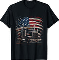 Us American Flag Trucker Truck Driver Gift