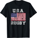 Usa Rugby Shirt For Men Women Kids American Flag Shirt