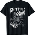 Knitting Gothic Knitter Halloween Yarn Sewing Crocheting
