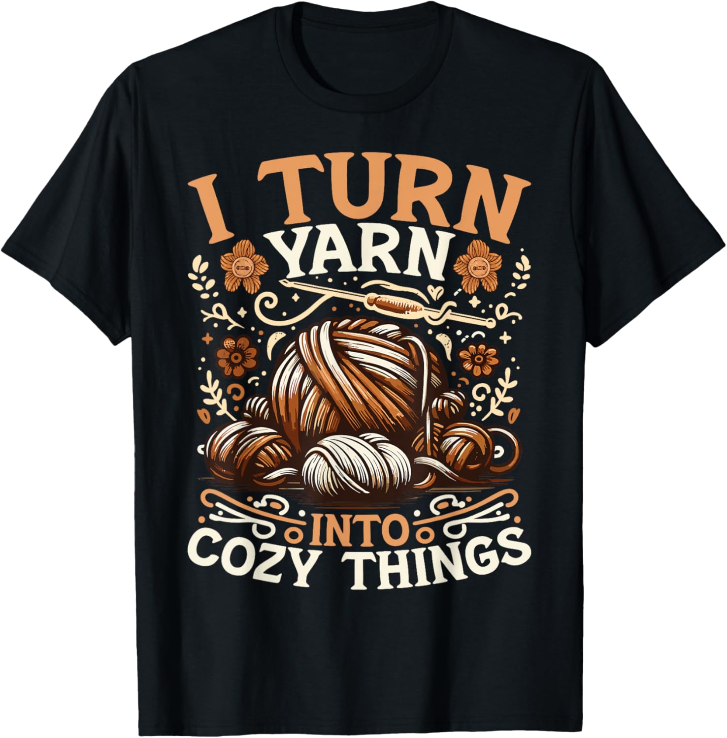 Funny Yarn Crochet Crocheter Knitter