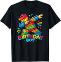Birthday Boy Dabbing Master Builder Blocks Bricks Birthday Design 103
