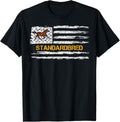 Vintage Usa American Flag Standardbred Horse Riding Lover