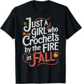 Crochet by Fire Fall Cozy Yarn Girl Tee