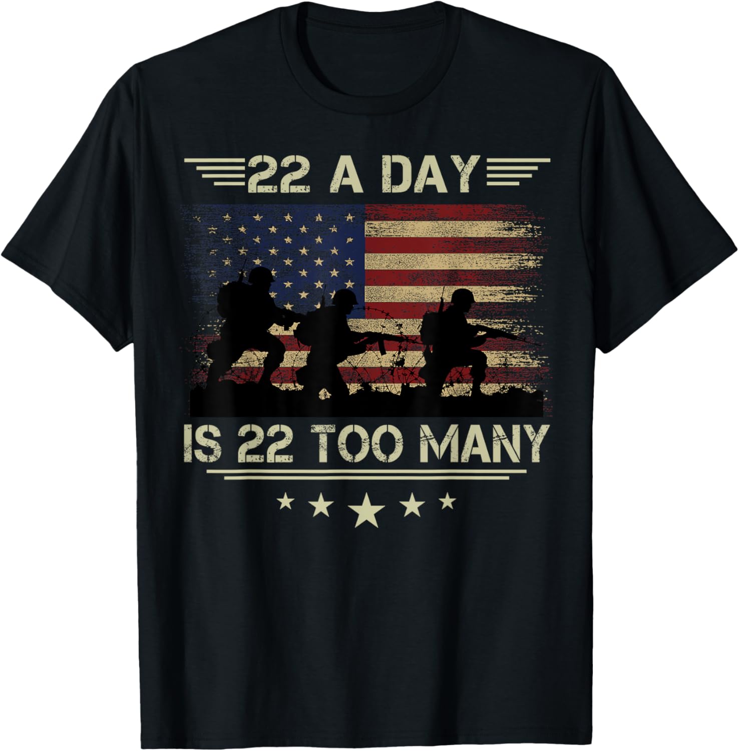 22 A Day Is 22 Too Many Veteran Lives Matter Usa Soldiers