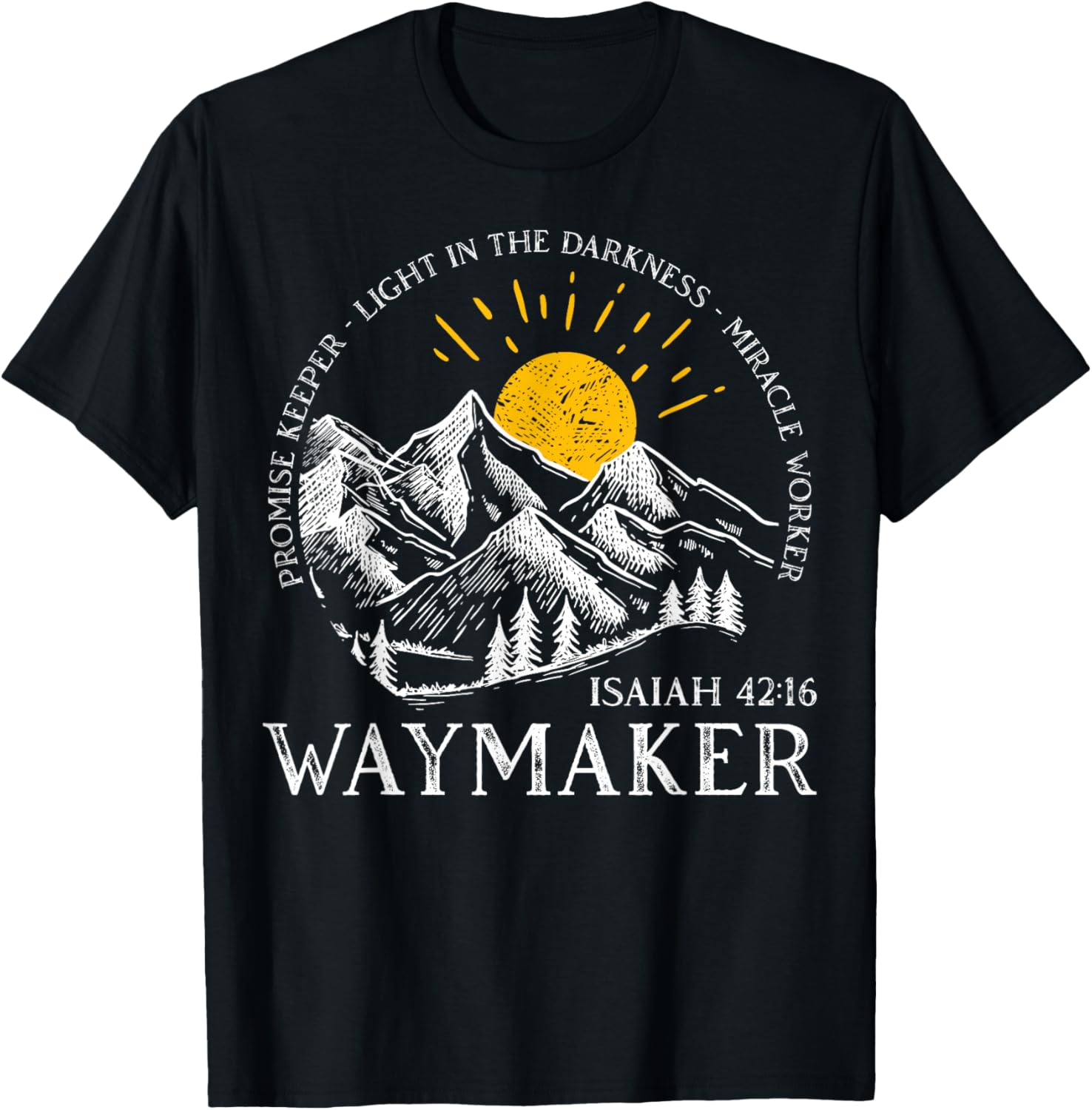 Vintage Waymaker Promise Keeper Miracle Worker Christian