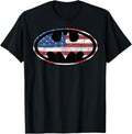 Dc Comics Batman Old Glory American Flag Logo