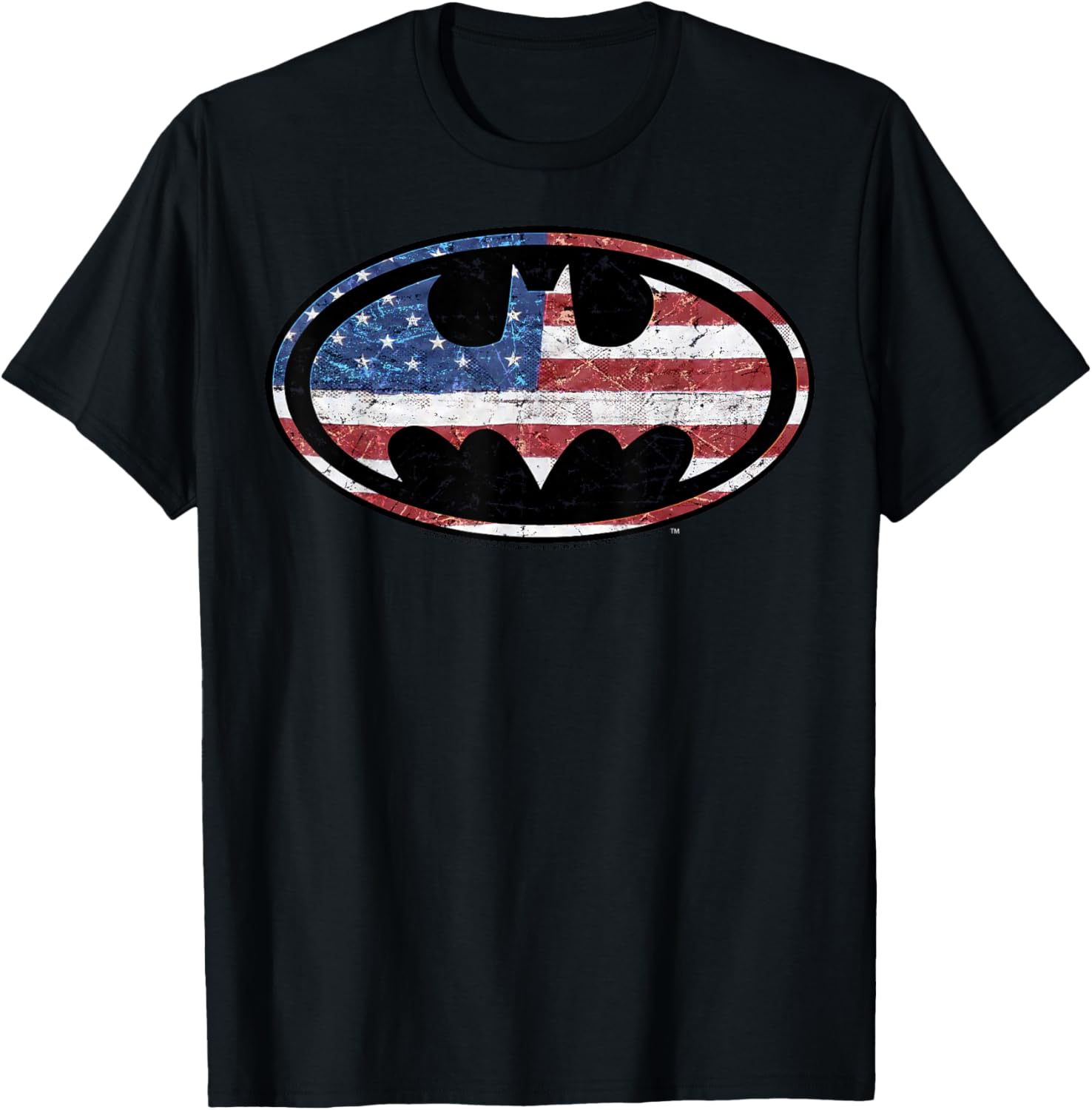 Dc Comics Batman Old Glory American Flag Logo