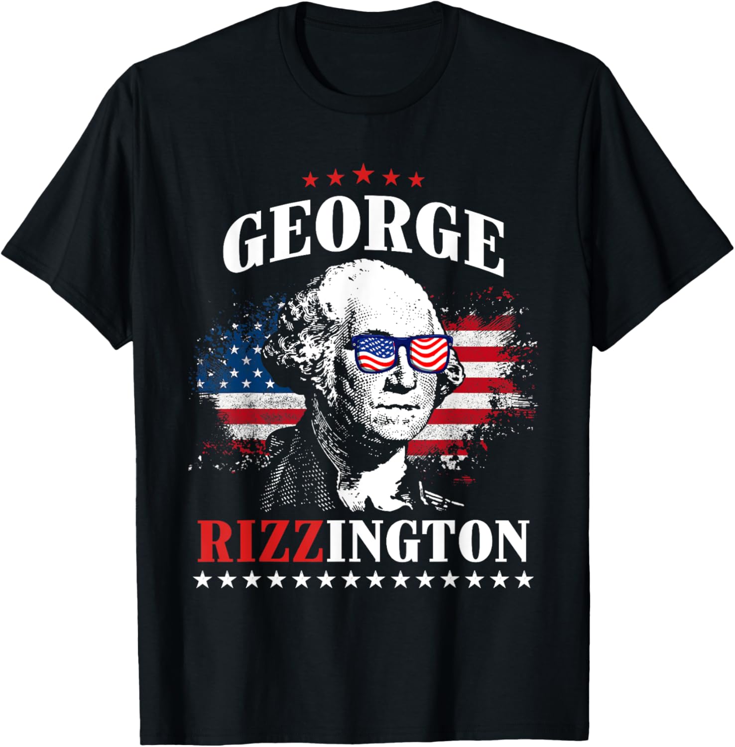 George Rizzington 4Th Of July Usa American Flag