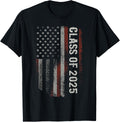 Graduation Class Of 2025 Senior Patriotic Usa American Flag