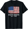 Usa Flag 4Th Of July South Dakota