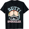 Funny Adults Humor Bum Snorkeler Gag Joke Husband Wife