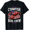 Crawfish Boil Crew Louisiana Usa Funny Cajun 4Th Of July