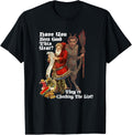 Have You Been Good Krampus Santa Checking A List T Shirt