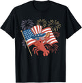 American Flag Crawfish 4Th Of July Patriotic Hotdog Usa