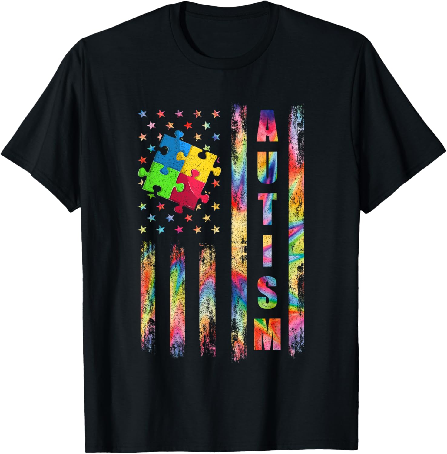Autism Awareness Flag Shirts American Flag Autism Dad Mom
