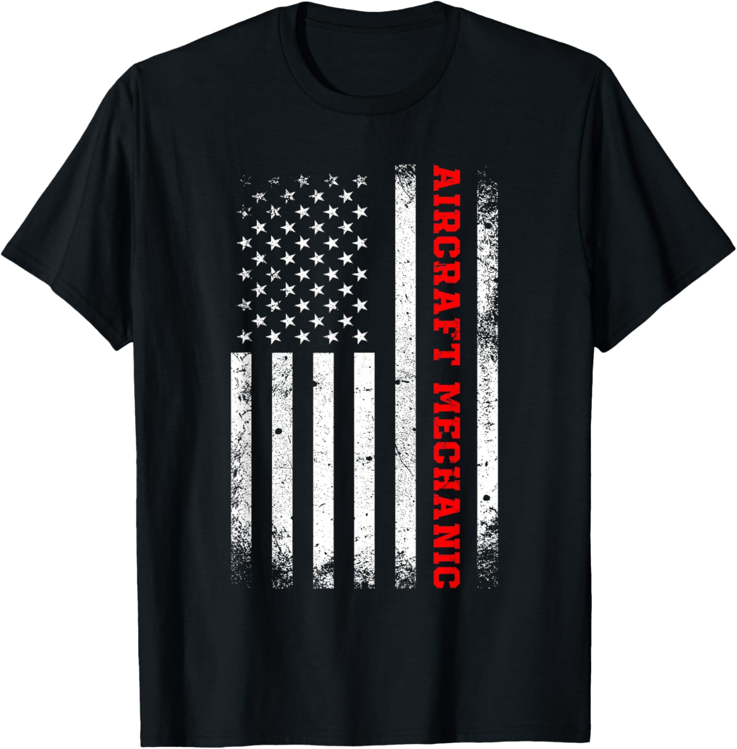 Aircraft Mechanic Usa Flag