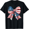 American Flag Bow Patriotic Usa 4Th Of July Women Kids Girls