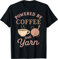 Coffee And Yarn Crochet Knitting Knitter Funny