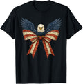 Patriotic Eagle With American Flag Bow