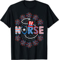 4Th Of July Nurse American Flag Nursing Patriotic Nurse